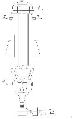 Вертикальный реактор – контактор