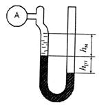Определить величину вакуума и абсолютное давление во всасывающей линии ацетиленового компрессор